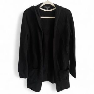 Saks Fifth Avenue Designer Luxury Cashmere Open Womens Cardigan Sweater Size XS